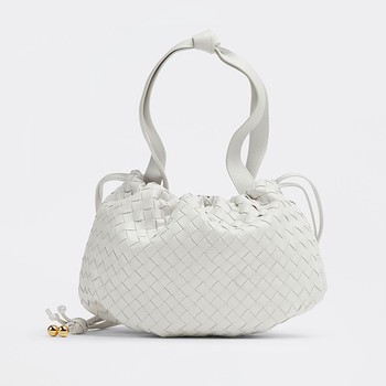 Small Intrecciato Leather The Bulb Bag from Bottega Veneta 