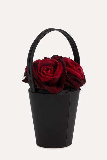 Life Is A Bag Of Roses Rose Basket Bag