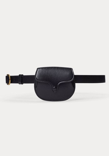 Smooth Leather Skinny Belt Bag