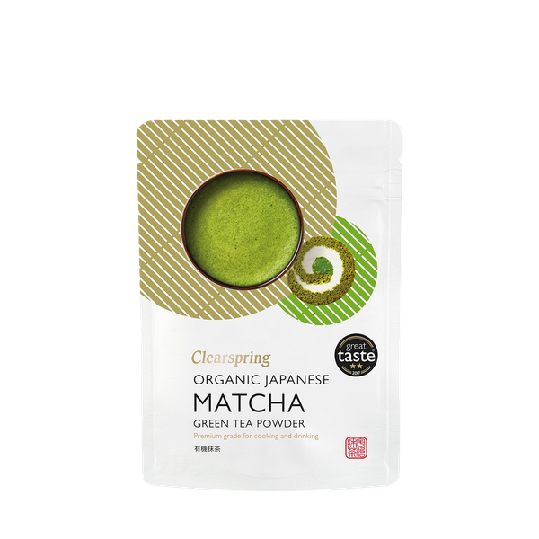 Organic Japanese Matcha Green Tea Powder from Clearspring 