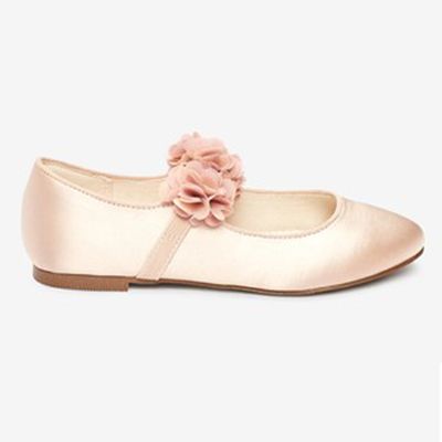 Floral Corsage Ballet Shoes from Next