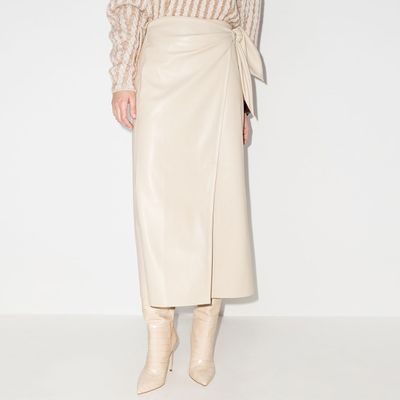 20 Leather Midi Skirts To Buy Now