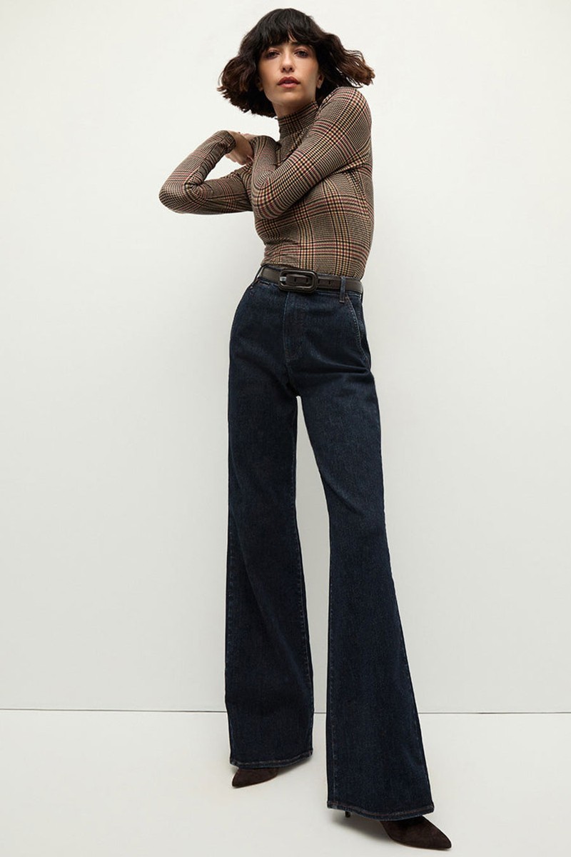 Crosbie Wide-Leg Jeans from Veronica Beard