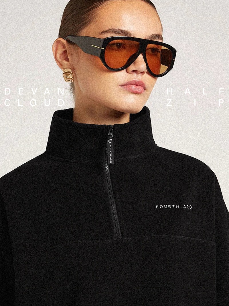 Devan Cloud Half-Zip Fleece