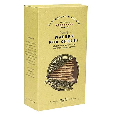 Wafers For Cheese With Sea Salt & Black Pepper from Cartwright & Butler