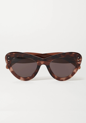 Oversized Cat-Eye Acetate Sunglasses from Alaïa