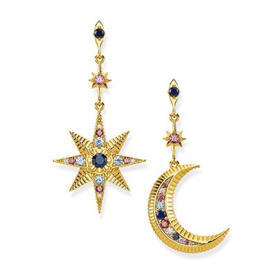 Royalty Star & Moon Earrings