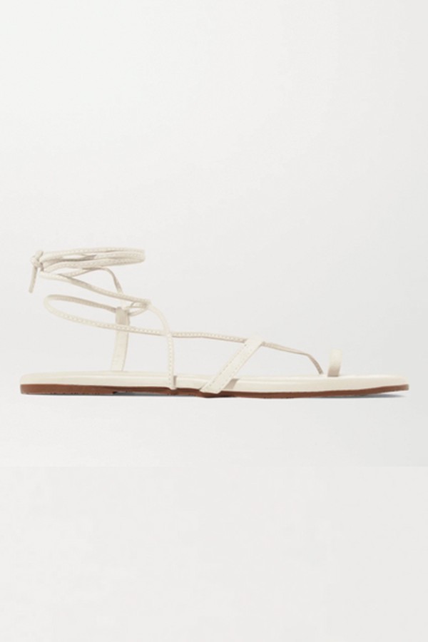 Jo Suede & Leather Sandals from Tkees