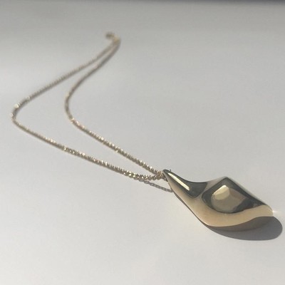 Large Calla Necklace from Bar Jewellery