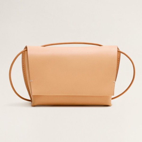 Leather Mini Bag from Mango