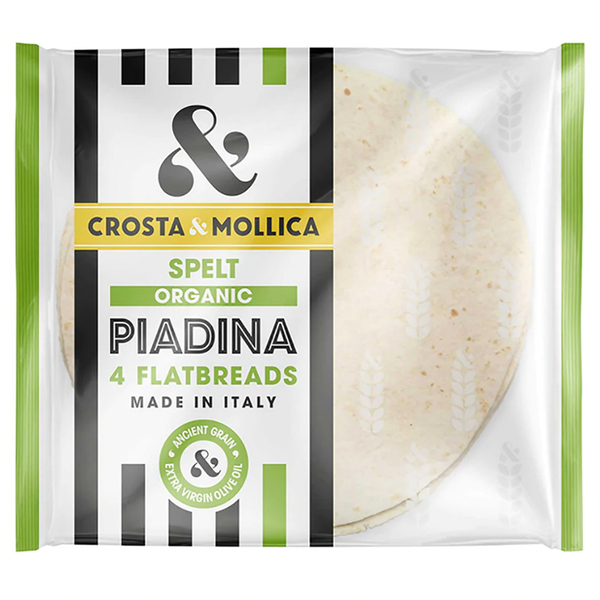 Mini Spelt Piadina Organic from Crosta & Mollica