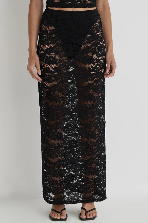 Lace Maxi Skirt from 4th & Reckless  