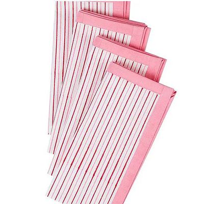 Pink Stripe Napkin from Molly Mahon