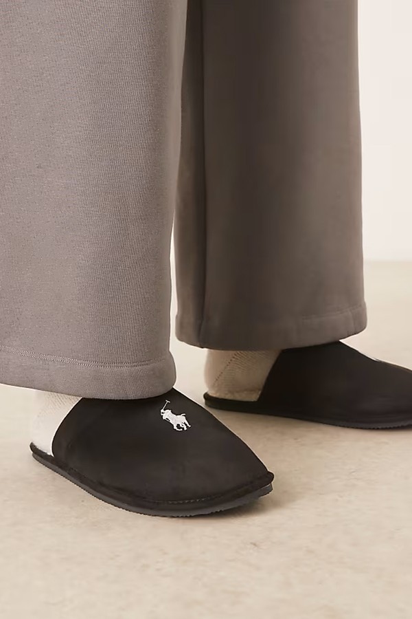 Klarence Slipper With Icon Log from Polo Ralph Lauren