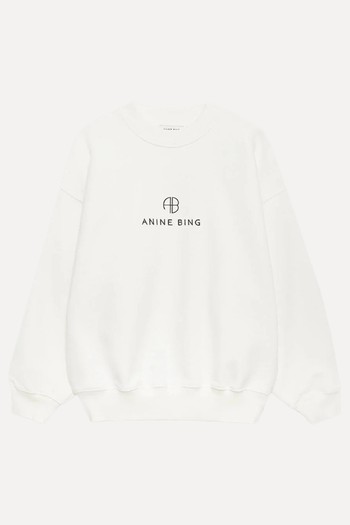 Jaci Monogram Sweatshirt from Anine Bing