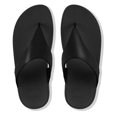 Leather Toe-Post Sandals