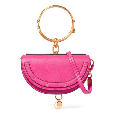 Bracelet Mini Textured Leather Shoulder Bag from Chloe