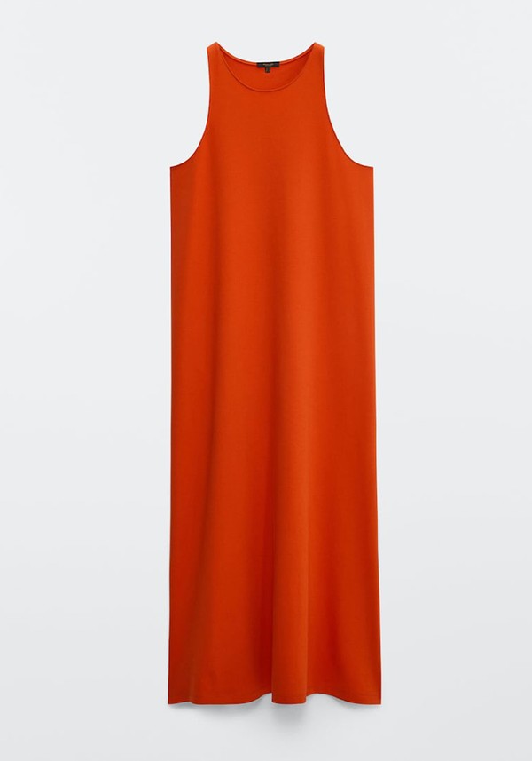 Knit Dress With Straps  from Massimo Dutti