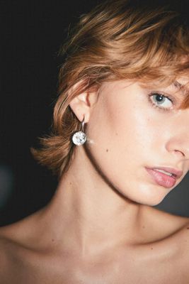 Faceted Crystal Earrings