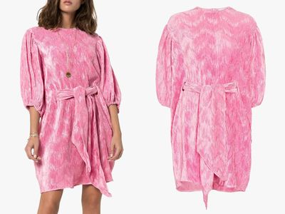 Puff Sleeve Mini Dress from Ganni