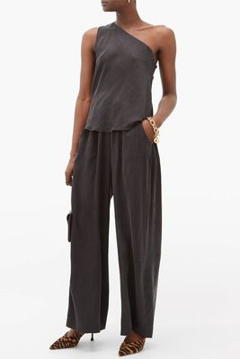 The Standard Flare Silk Trousers from Worme