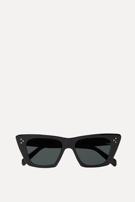 Cat-eye Acetate Sunglasses from Celine Eyewear