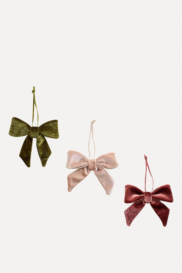 Velvet Bow Decorations from Marks & Spencer