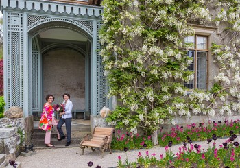 Olga with her daughter Alex at Hotel Endsleigh