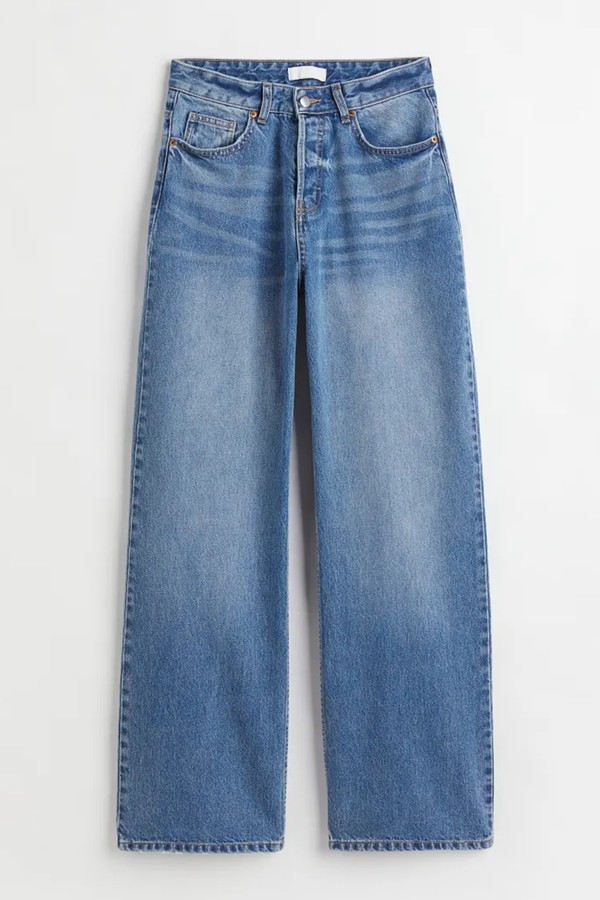 Wide High Jeans from H&M