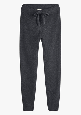Mae Ribbed Cashmere Joggers from Hush