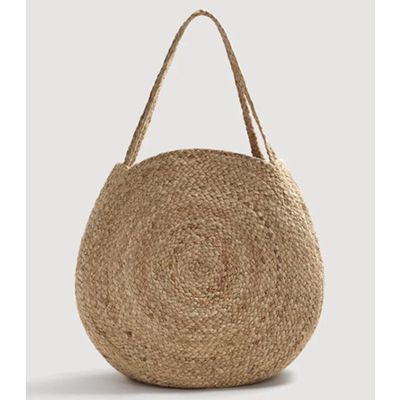 Jute Bucket Bag from Mango