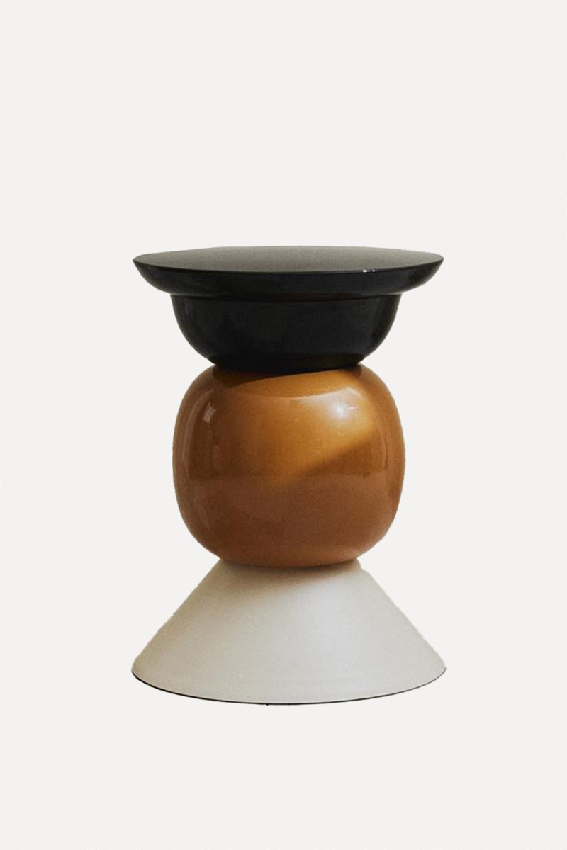 Shiny & Matte Side Table from Zara Home X Collagerie 