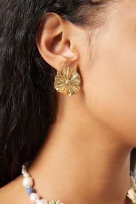 Amary 18kt Gold-Plated Earrings from By Alona
