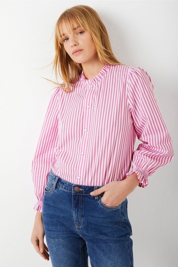 Paris Fleur Cotton Poplin Shirt from Wyse London