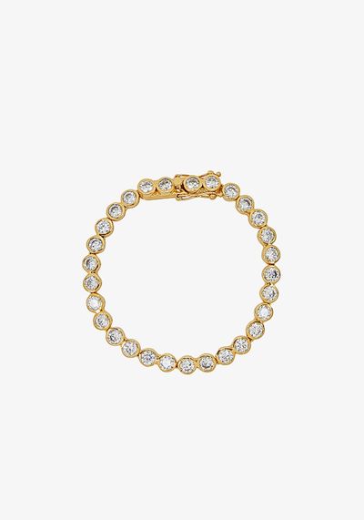 Chris Embellished 18kt Gold-Plated Bracelet from Daphine