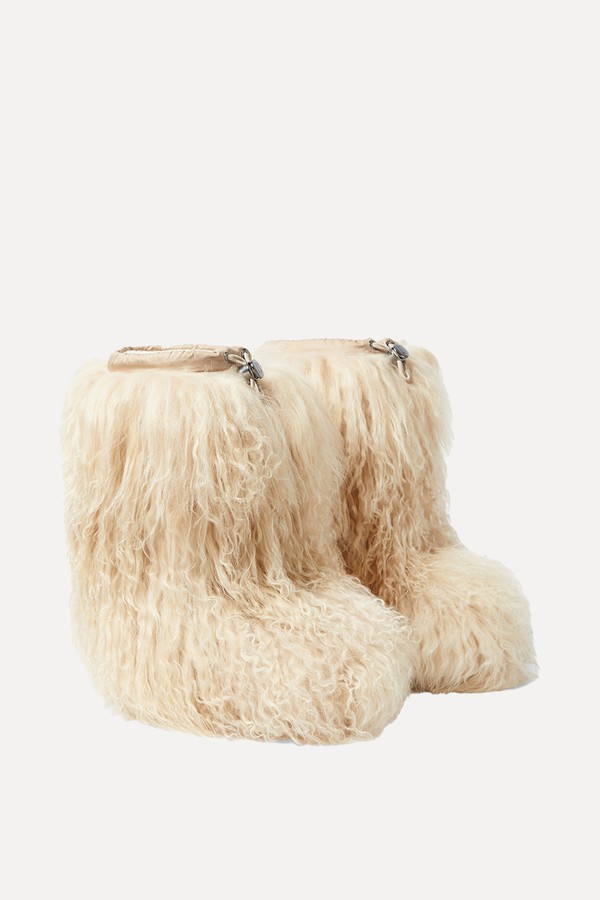 Les Arcs Shearling Snow Boots from Bogner