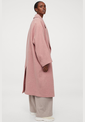 Wool blend Twill Coat from H&M