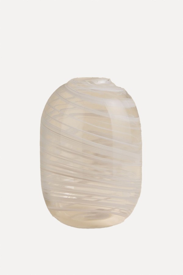 Medium Swirl Glass Vase