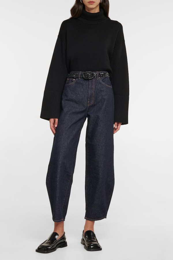 High-Rise Barrel-Leg Jeans from Toteme