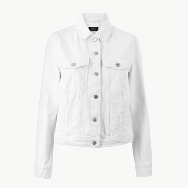 Button Detailed Denim Jacket