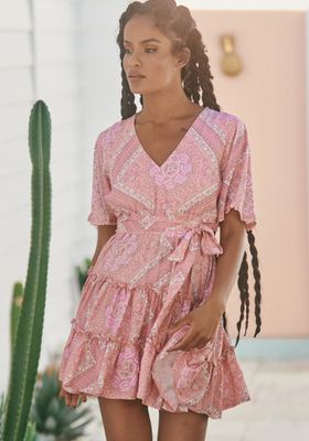 Mini Dress Daya in Afrodita Print from JAASE