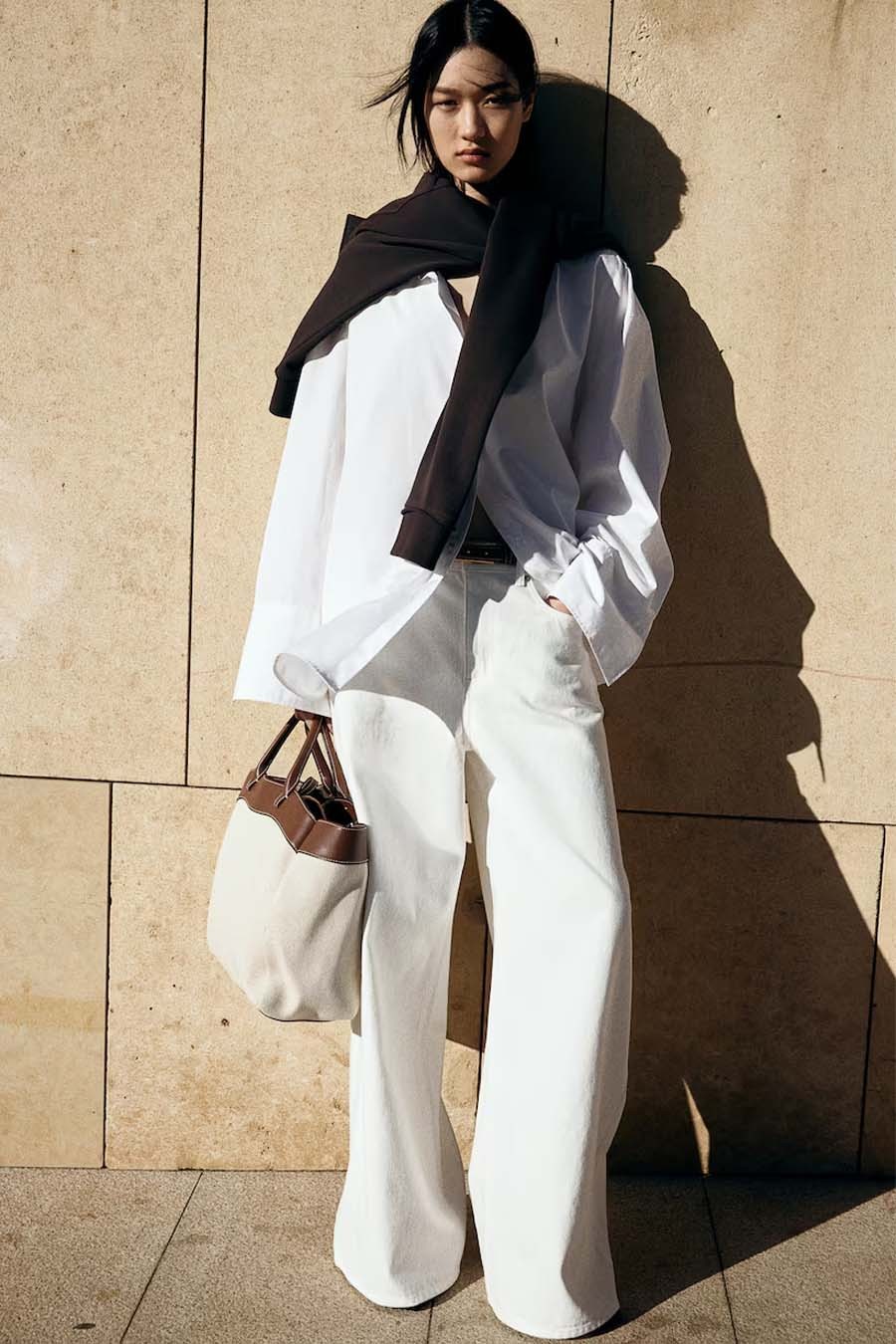 Wide High Jeans from H&M