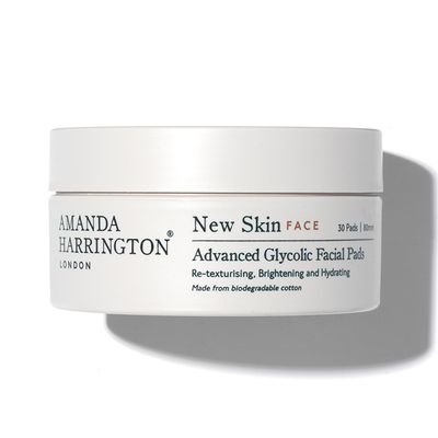 New Skin Advanced Glycolic Facial Pads from Amanda Harrington