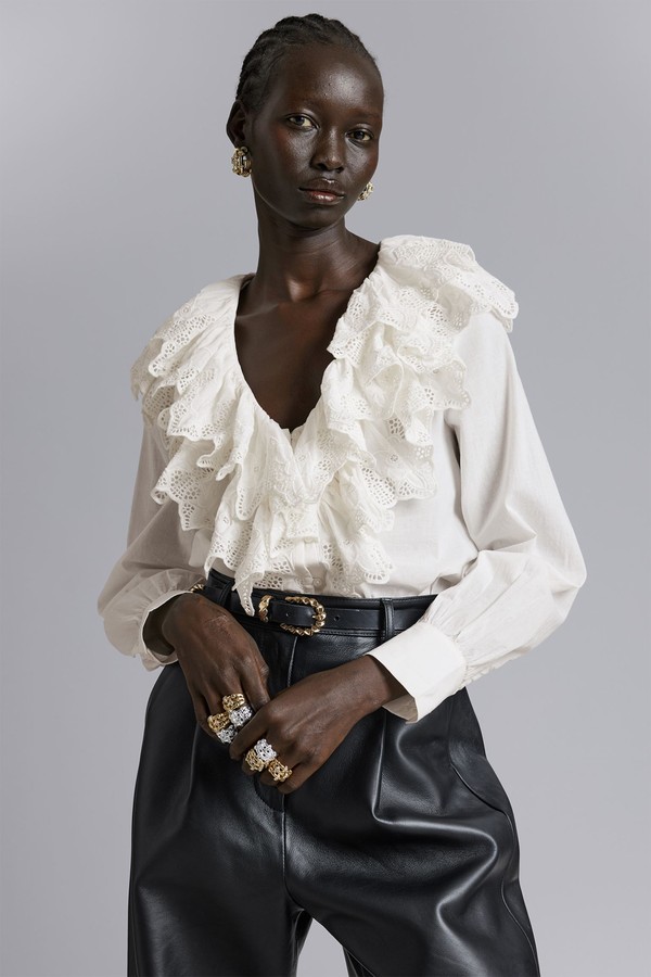 Layered Ruffle Blouse from & Other Stories