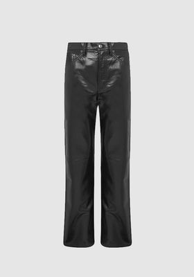 90's Recycled Leather Pants from Agolde