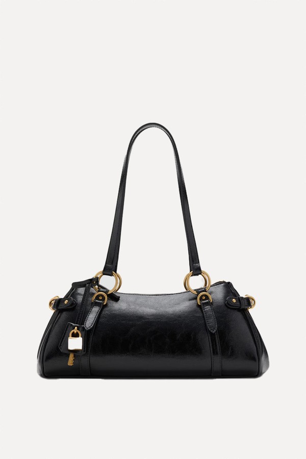 Bowling Shoulder Bag With Charm