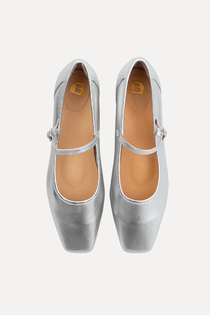 Surfbird Leather Ballet Flats