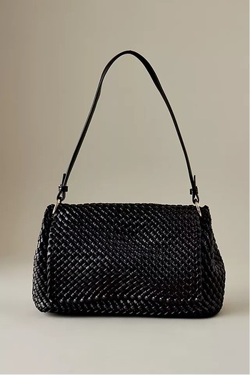 Woven Shoulder Bag from Melie Bianco