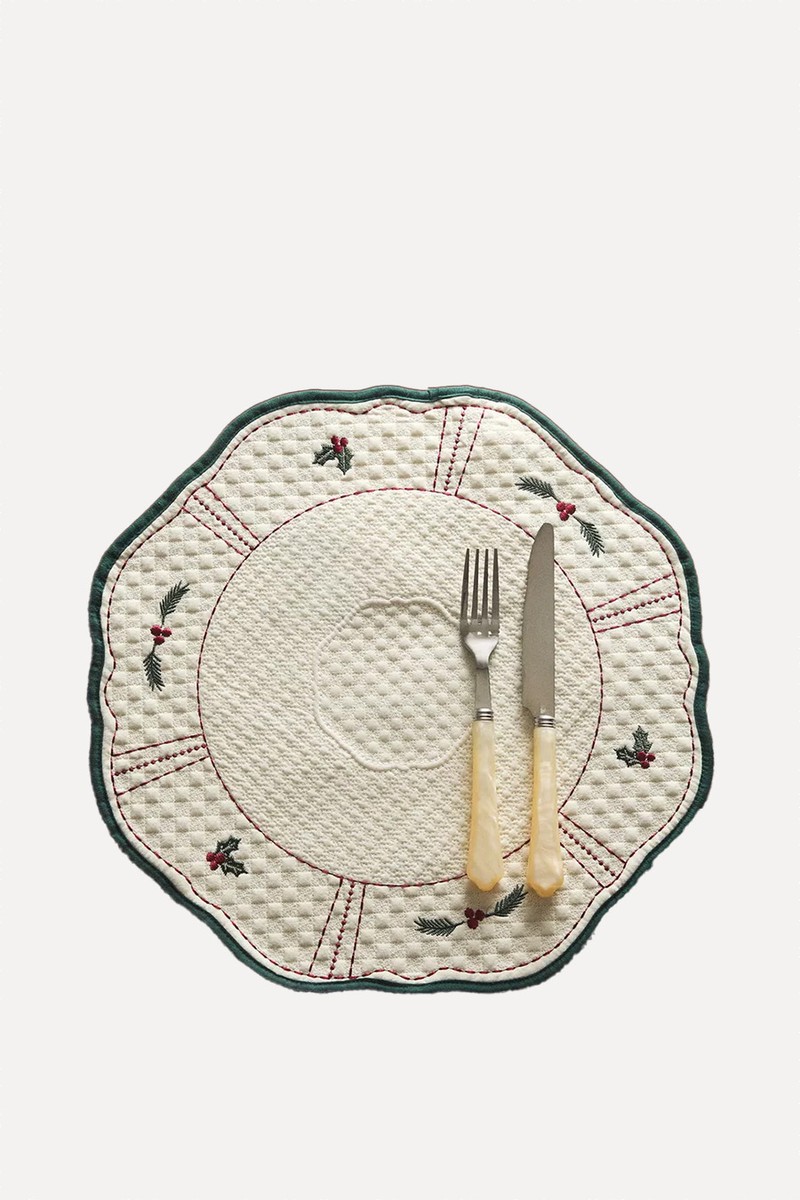 Quilted Christmas Placemat