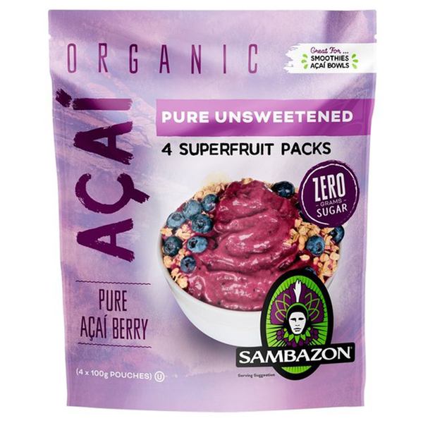 Organic Fair Trade Acai Pure from Sambazon 